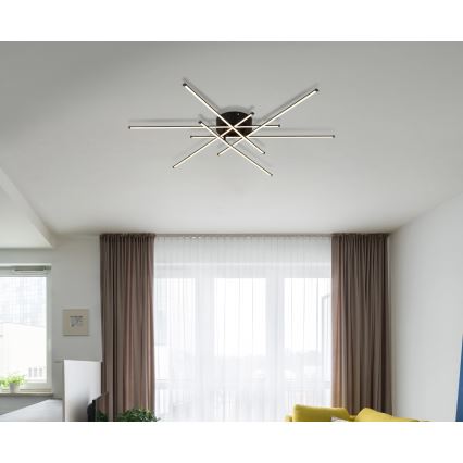 Globo - Plafonnier LED/40W/230V 3000K noir