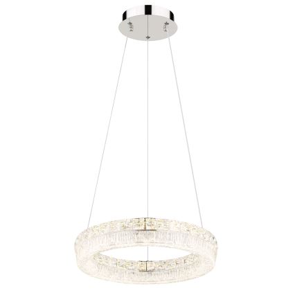 Globo - Suspension LED dimmable sur câble LED/24W/230V 2700-6000K transparente + télécommande