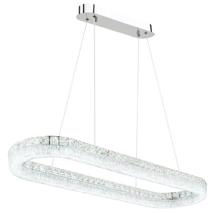 Globo - Suspension LED dimmable sur câble LED/40W/230V 2700-6000K transparente + télécommande