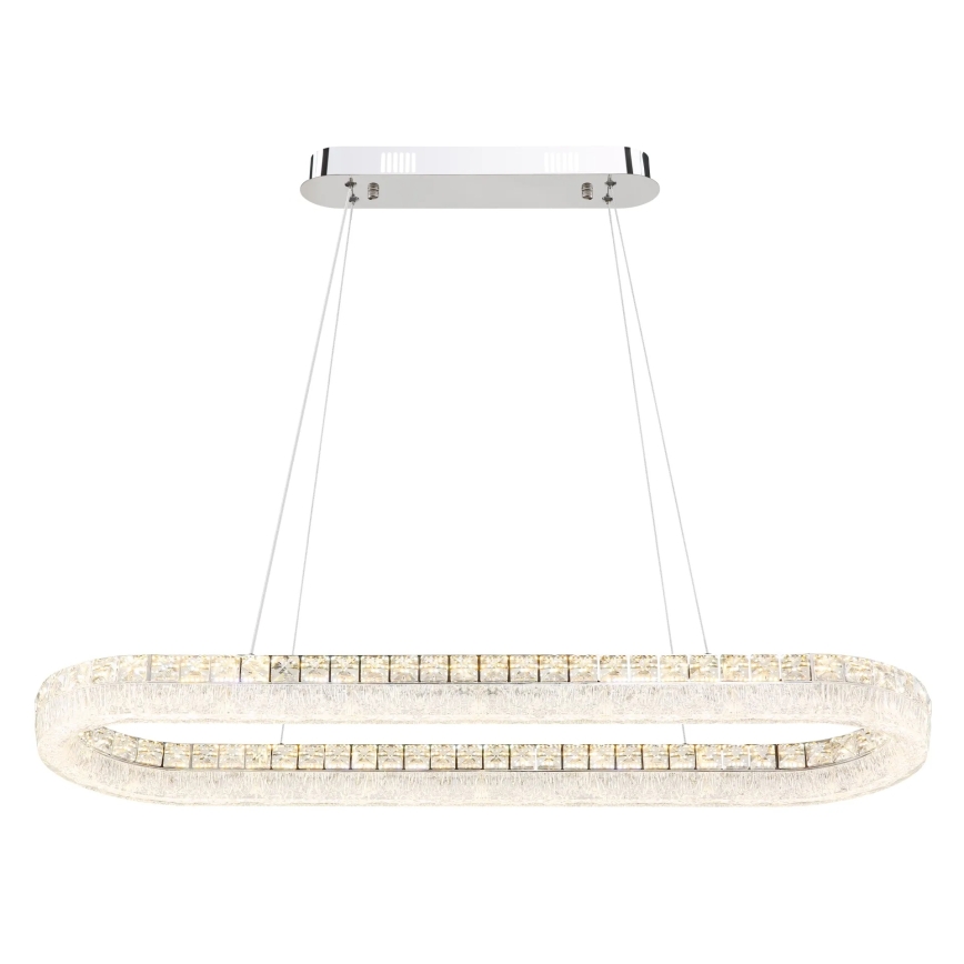 Globo - Suspension LED dimmable sur câble LED/40W/230V 2700-6000K transparente + télécommande