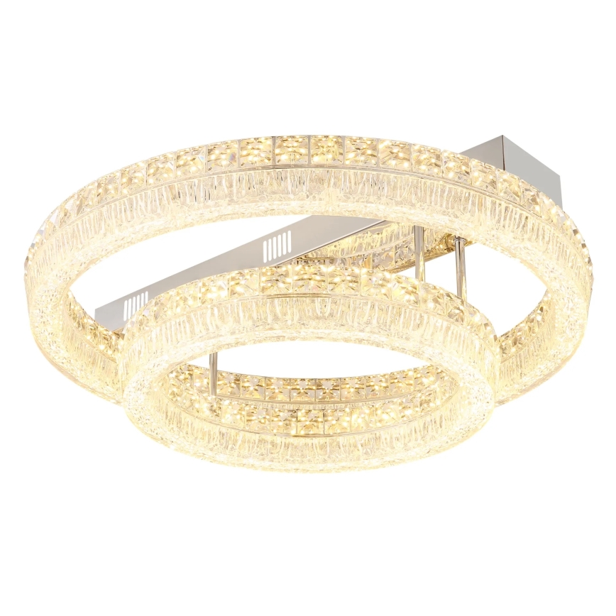 Globo - Plafonnier LED dimmable LED/60W/230V 2700-6000K transparent + télécommande