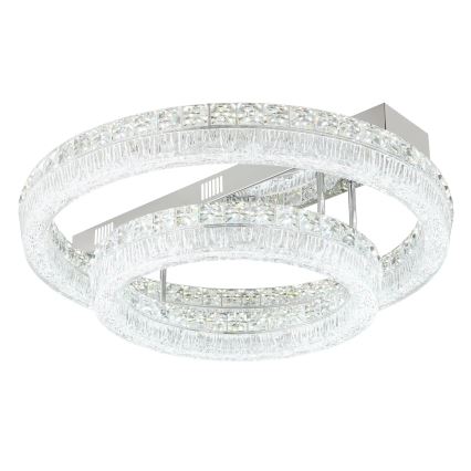 Globo - Plafonnier LED dimmable LED/60W/230V 2700-6000K transparent + télécommande