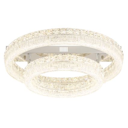 Globo - Plafonnier LED dimmable LED/60W/230V 2700-6000K transparent + télécommande