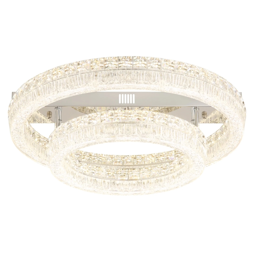 Globo - Plafonnier LED dimmable LED/60W/230V 2700-6000K transparent + télécommande