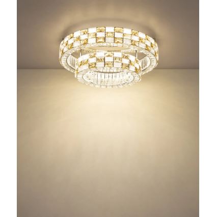 Globo - Plafonnier LED dimmable LED/55W/230V 2700-6000K Ø 61 cm + télécommande