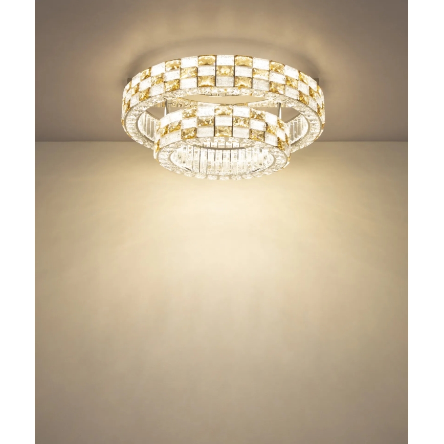Globo - Plafonnier LED dimmable LED/55W/230V 2700-6000K Ø 61 cm + télécommande