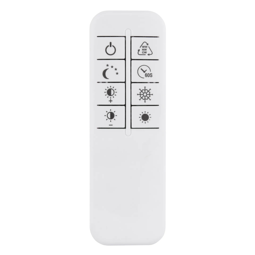 Globo - Plafonnier LED dimmable LED/60W/230V 2700-6500K 80,8x99,2 cm argenté + télécommande