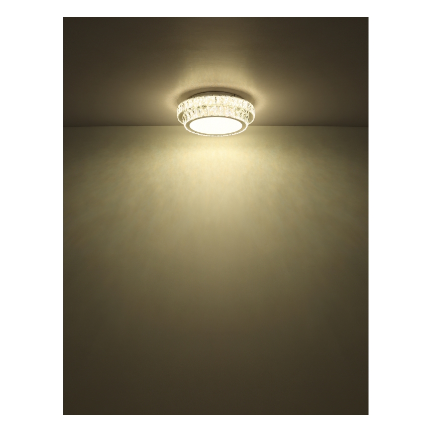 Globo - Plafonnier LED dimmable 38W/230V 2700-6000K Ø 40 cm + télécommande