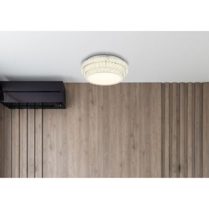 Globo - Plafonnier à intensité variable LED/48W/230V 2700-6000K d. 50 cm blanc + Télécommande