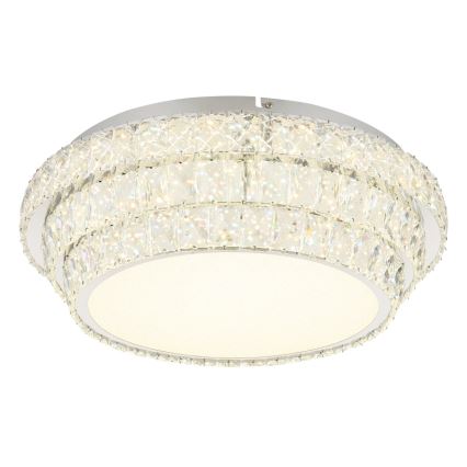 Globo - Plafonnier à intensité variable LED/48W/230V 2700-6000K d. 50 cm blanc + Télécommande