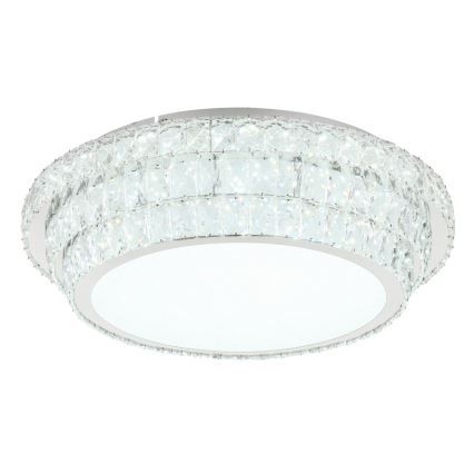 Globo - Plafonnier LED dimmable 58W/230V 2700-6000K Ø 60 cm blanc + télécommande
