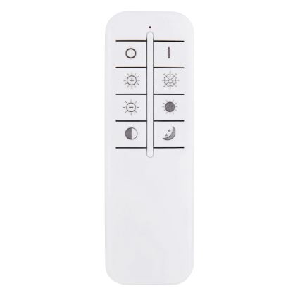 Globo - Plafonnier LED dimmable LED/36W/230V 2700-6000K argenté + télécommande