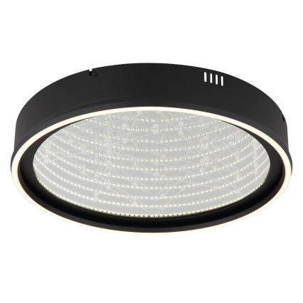 Globo - Plafonnier LED dimmable LED/40W/230V 2700-6500K Ø 51,5 cm noir + télécommande