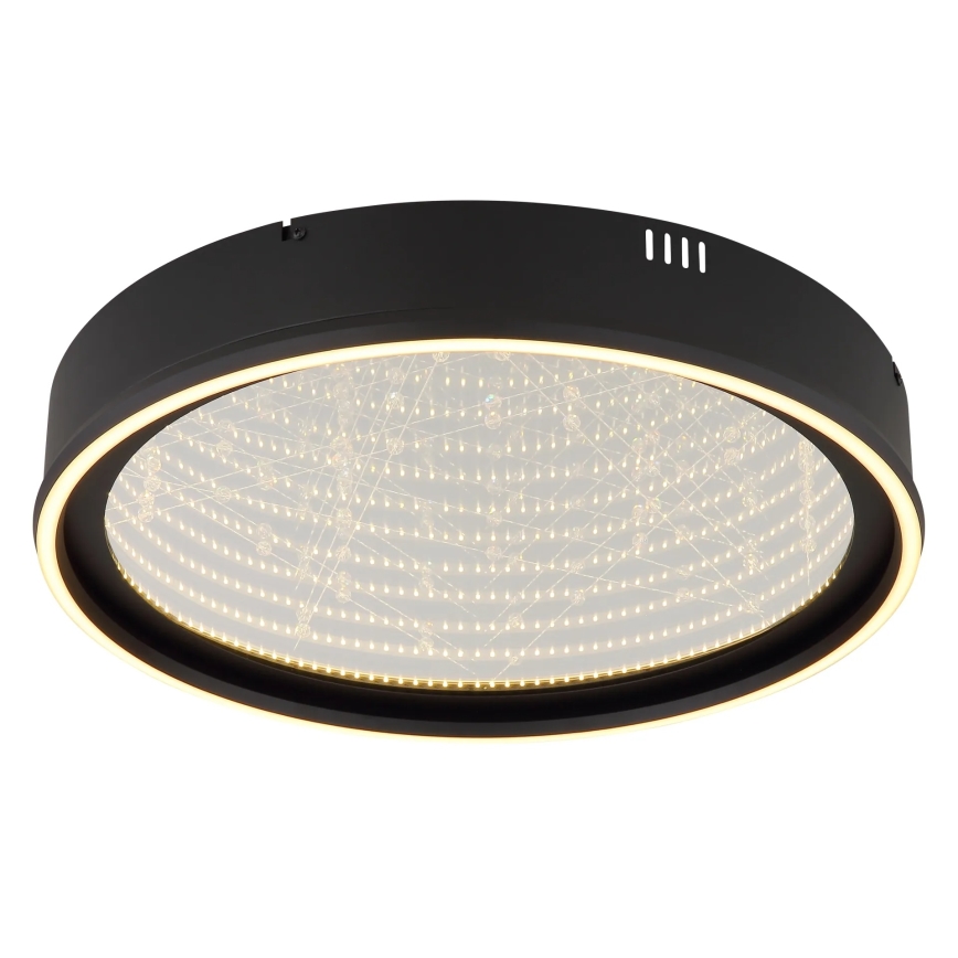 Globo - Plafonnier LED dimmable LED/40W/230V 2700-6500K Ø 51,5 cm noir + télécommande