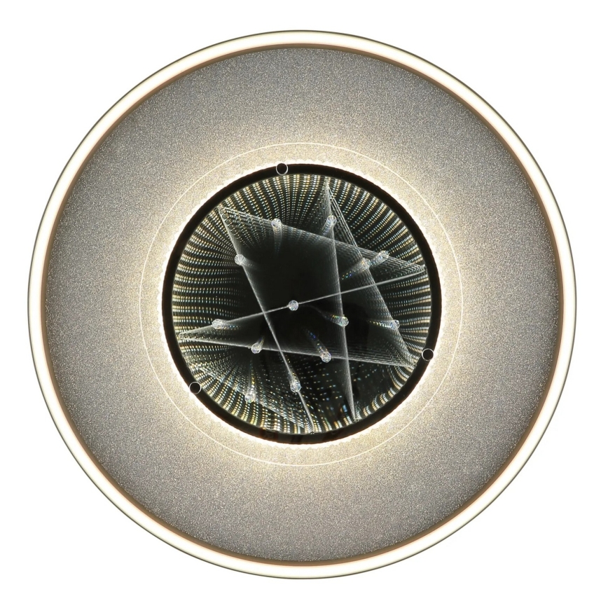 Globo - Plafonnier LED LED/40W/230V 3000/4000/6000K Ø 51,5 cm noir