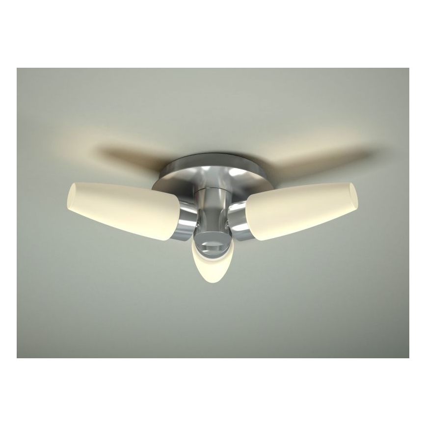 Globo 78160-3D - Spot de salle de bain 3xE14/20W IP44