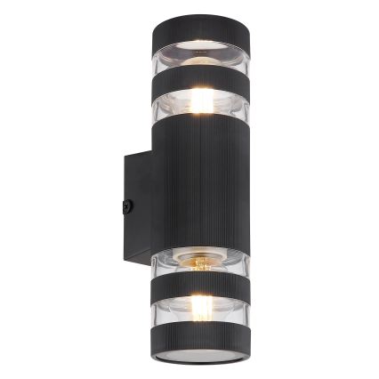 Globo - Applique murale 2xE27/10W/230V noire