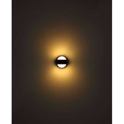 Globo - Applique murale tactile LED rechargeable dimmable LED/1,4W/5V 1800 mAh noir