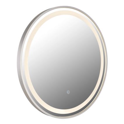 Globo - Miroir à intensité variable avec rétro-éclairage LED/10W/230V 2700/4000/6500K d. 50 cm