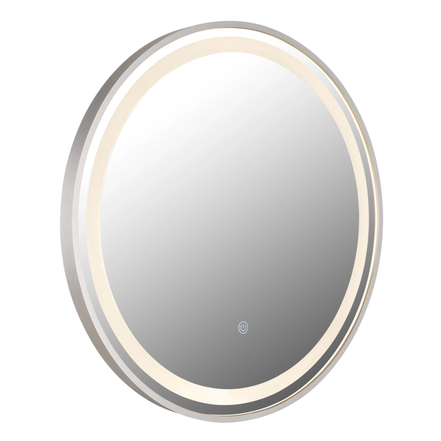 Globo - Miroir à intensité variable avec rétro-éclairage LED/10W/230V 2700/4000/6500K d. 50 cm