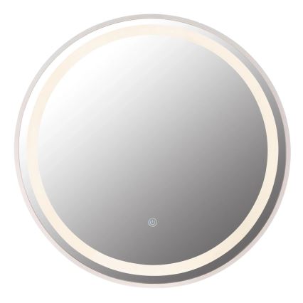 Globo - Miroir à intensité variable avec rétro-éclairage LED/10W/230V 2700/4000/6500K d. 50 cm
