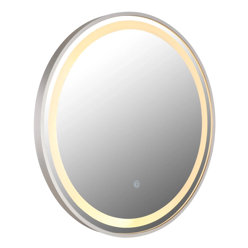 Globo - Miroir à intensité variable avec rétro-éclairage LED/10W/230V 2700/4000/6500K d. 50 cm