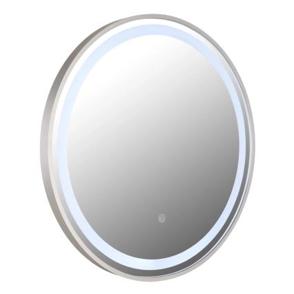 Globo - Miroir à intensité variable avec rétro-éclairage LED/10W/230V 2700/4000/6500K d. 50 cm