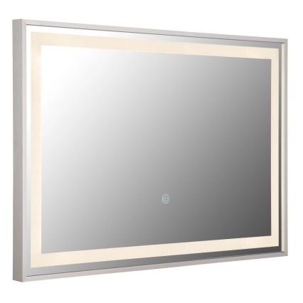 Globo - Miroir à intensité variable avec rétro-éclairage LED/10W/230V 60x40 cm