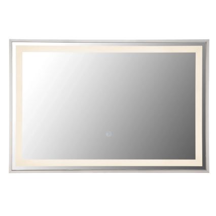 Globo - Miroir à intensité variable avec rétro-éclairage LED/10W/230V 60x40 cm