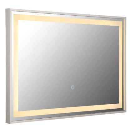 Globo - Miroir à intensité variable avec rétro-éclairage LED/10W/230V 60x40 cm