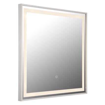 Globo - Miroir à intensité variable avec rétro-éclairage LED/10W/230V 50x50 cm