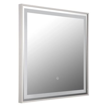 Globo - Miroir à intensité variable avec rétro-éclairage LED/10W/230V 50x50 cm