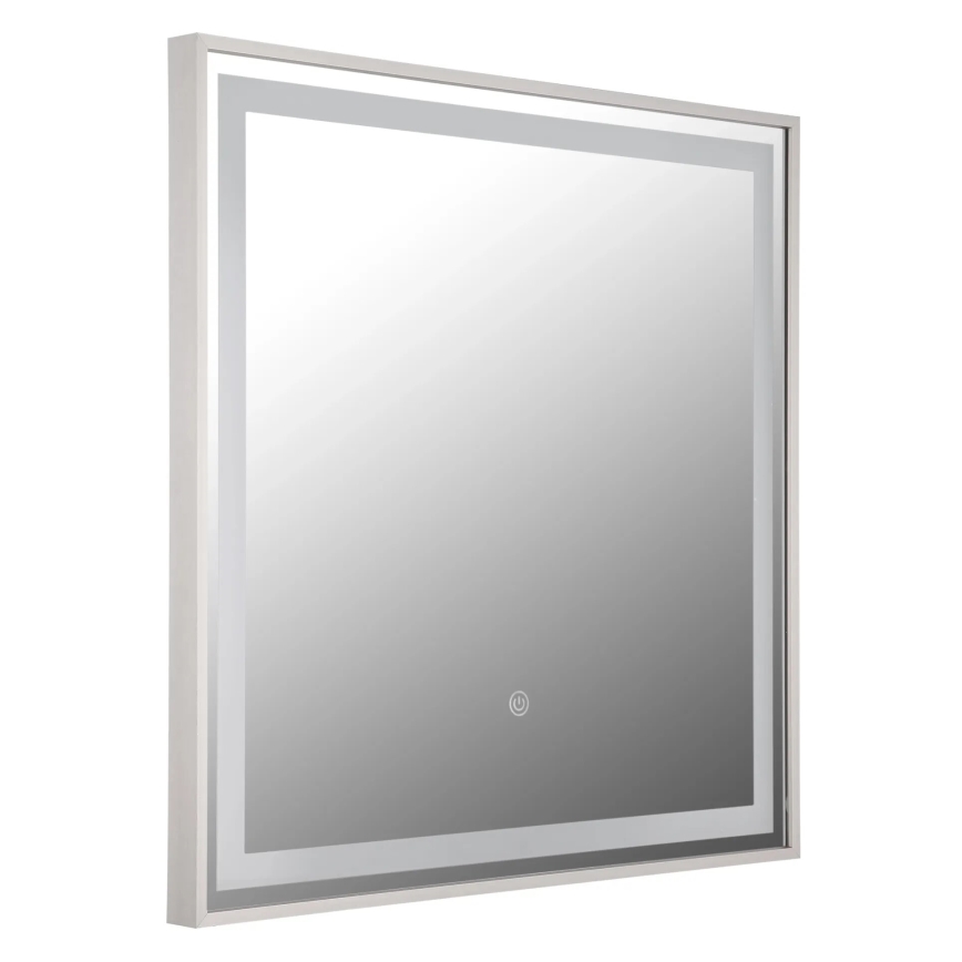 Globo - Miroir à intensité variable avec rétro-éclairage LED/10W/230V 50x50 cm