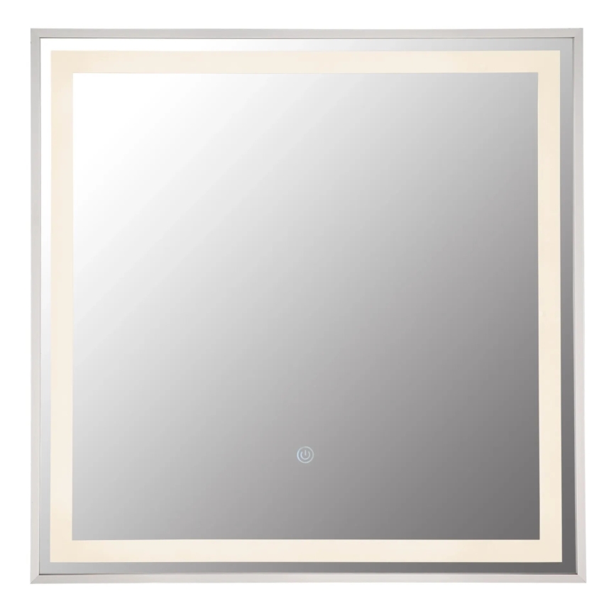 Globo - Miroir à intensité variable avec rétro-éclairage LED/10W/230V 50x50 cm