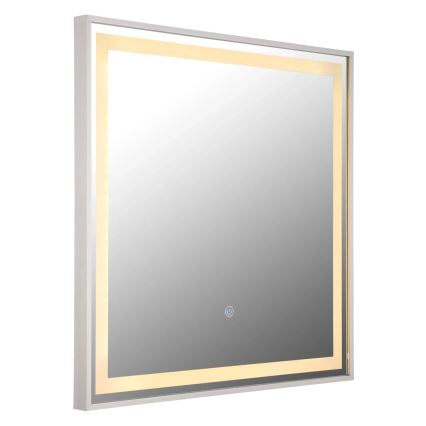 Globo - Miroir à intensité variable avec rétro-éclairage LED/10W/230V 50x50 cm