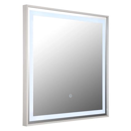 Globo - Miroir à intensité variable avec rétro-éclairage LED/10W/230V 50x50 cm