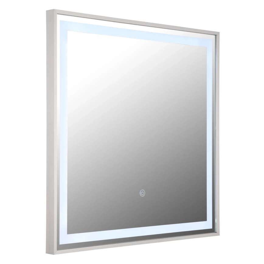 Globo - Miroir à intensité variable avec rétro-éclairage LED/10W/230V 50x50 cm