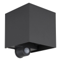 Globo - Applique murale d'extérieur LED avec détecteur 2xLED/3W/230V IP54