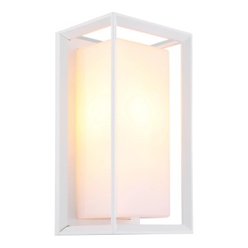 Globo - Applique murale extérieure 1xE27/60W/230V IP44 blanc