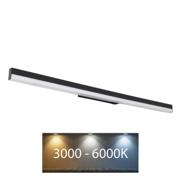 Globo - Applique murale LED/18W/230V 3000/6000K 80 cm noir