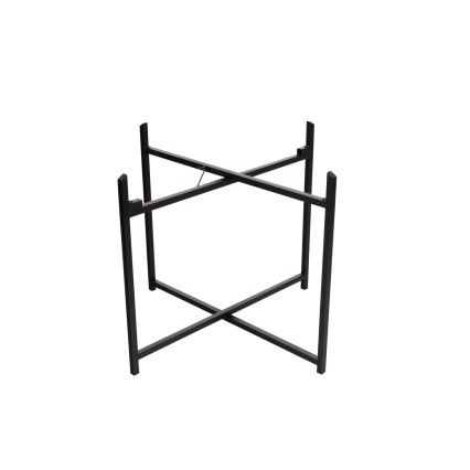 Globo - Table basse avec horloge Ø 71,5 cm, noire