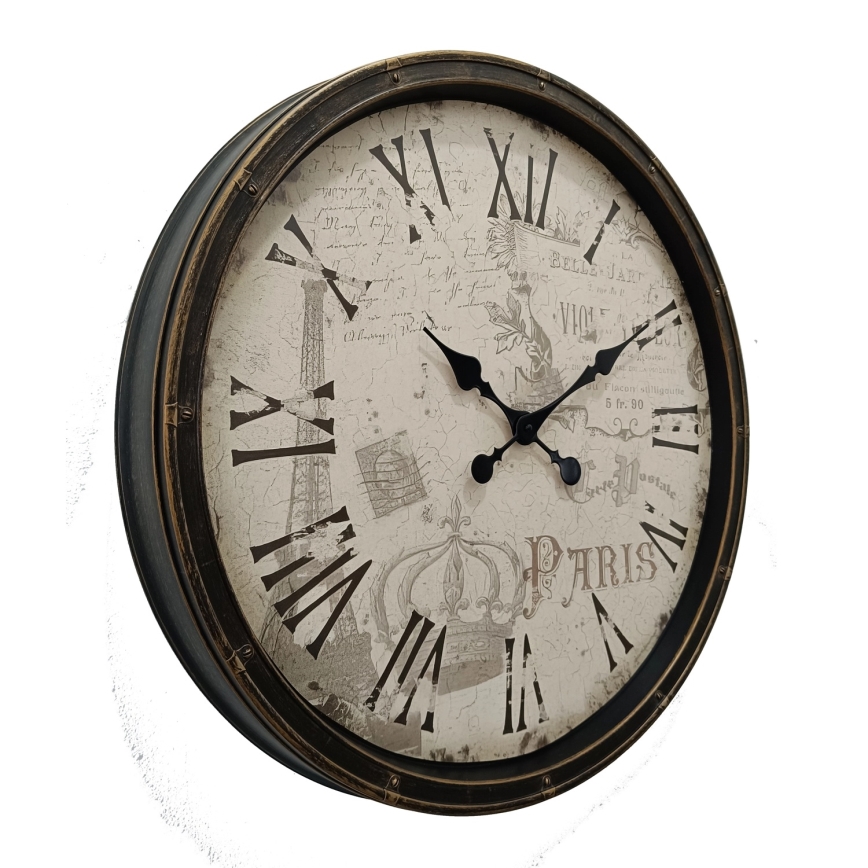 Globo - Horloge murale Ø 76 cm 1xAA