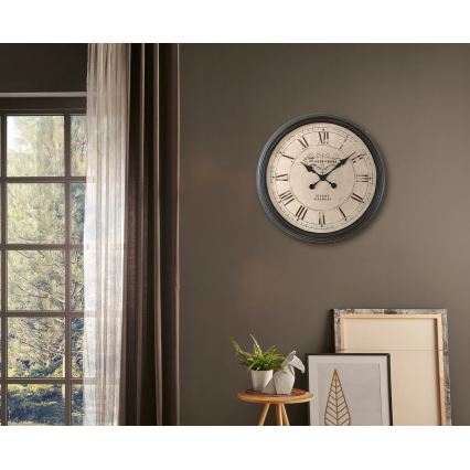 Globo - Horloge murale Ø 58 cm 1xAA