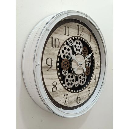 Globo - Horloge murale Ø 50,8 cm, 1 pile AA