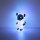 Globo - Décoration de table LED en coffret cadeau LED/0,03W/5V USB ours spatial