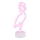 Globo - Décoration de table néon LED/2W/3xAA flamant rose