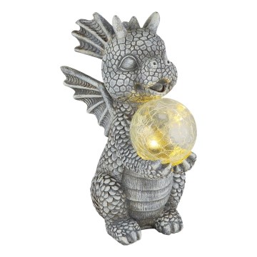 Globo - Décoration solaire LED/0,02W/3V IP44 dragon