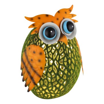 Globo - Décoration solaire LED/0,06W/3V IP44 hibou