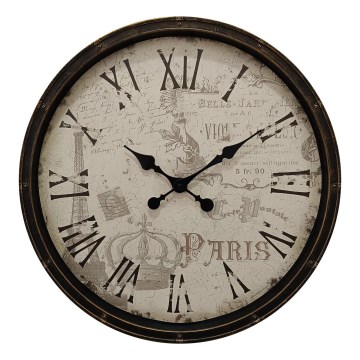 Globo - Horloge murale Ø 76 cm 1xAA