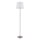 Globo - Lampadaire 1xE27/40W/230V blanc/chrome mat